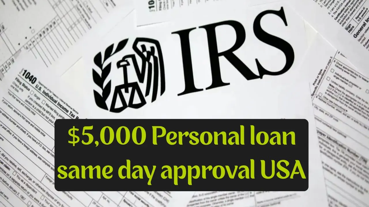 $5000 Personal Loan same day approval USA