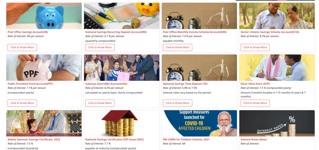 Post Office Savings Schemes 2026